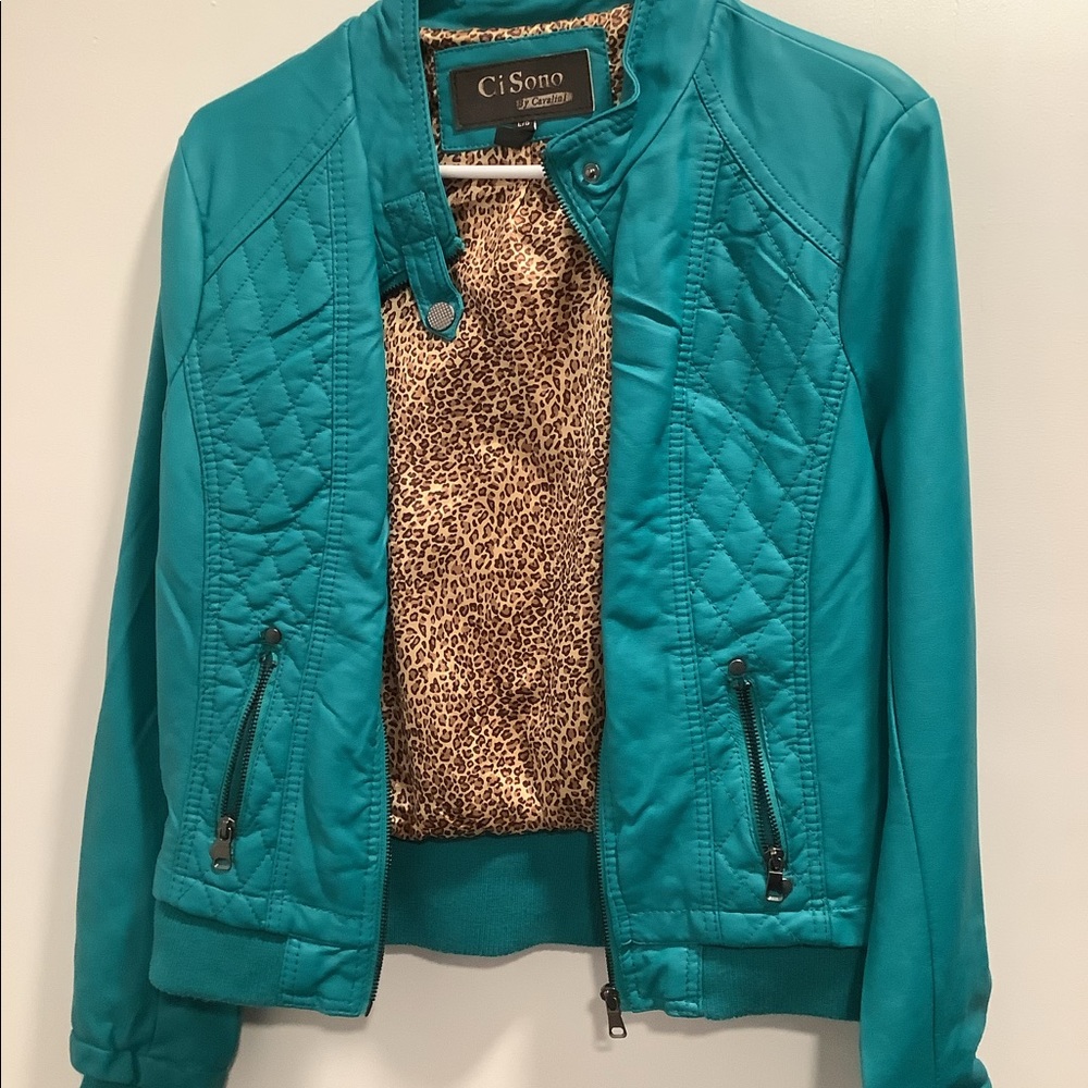 Leather jacket